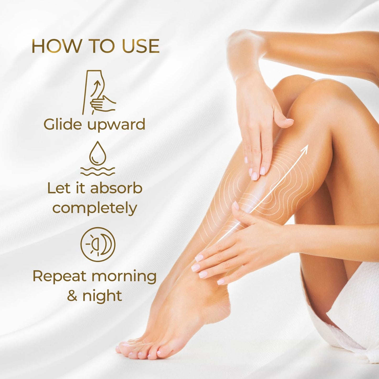 Arnica & Chamomile Body Lotion | Soothes Tired Legs; Hydrates & Refreshes Skin; Non-Greasy Daily Formula; Varicose Veins Cream; Improves Appearance of Varicose Veins, 13.5 Oz, 1-Pack