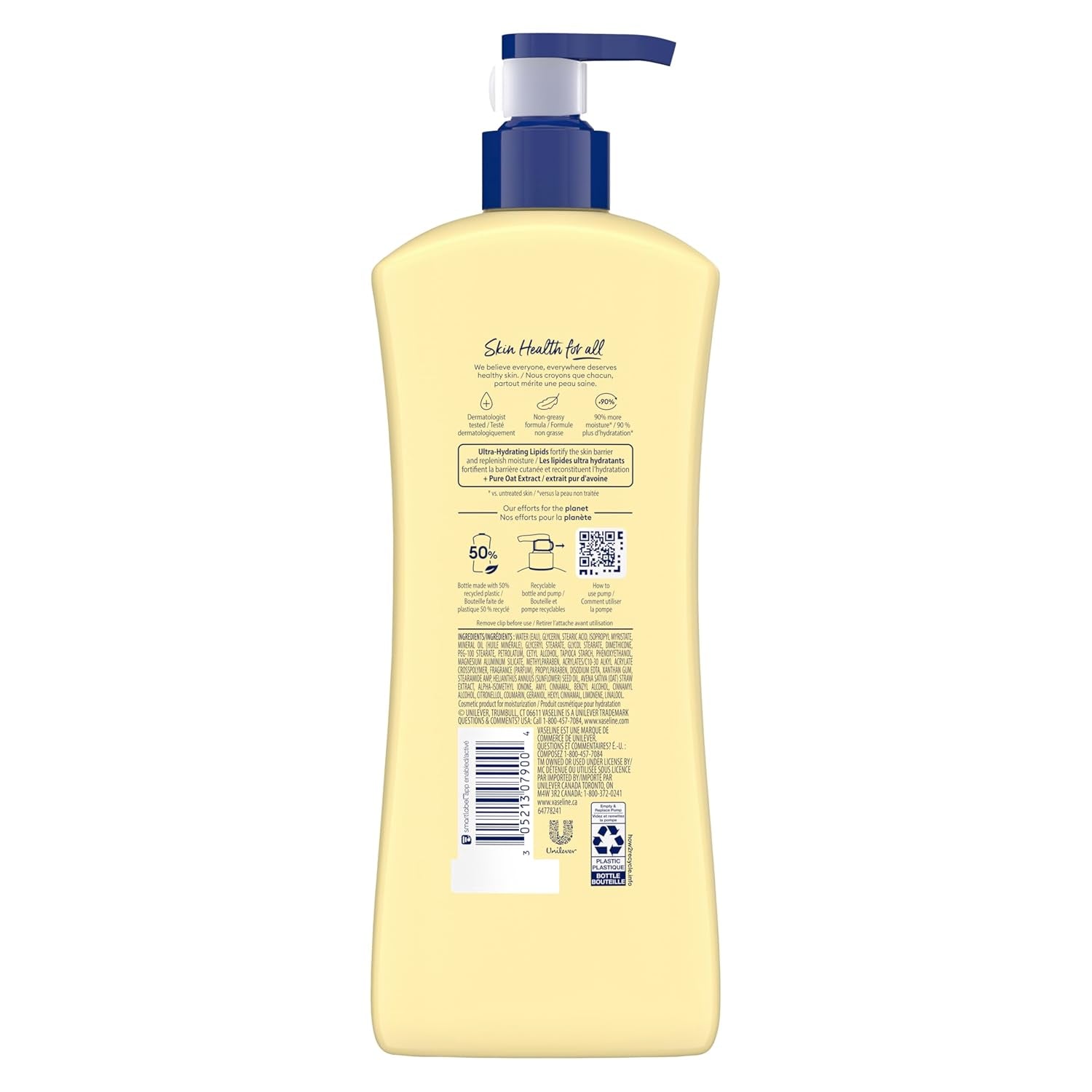 Intensive Care Nourishing Moisture Body Lotion 3 Pk Made with Ultra-Hydrating Lipids + Pure Oat Extract for Dry Skin, for Nourished, Healthy-Looking Skin 20.3 Oz